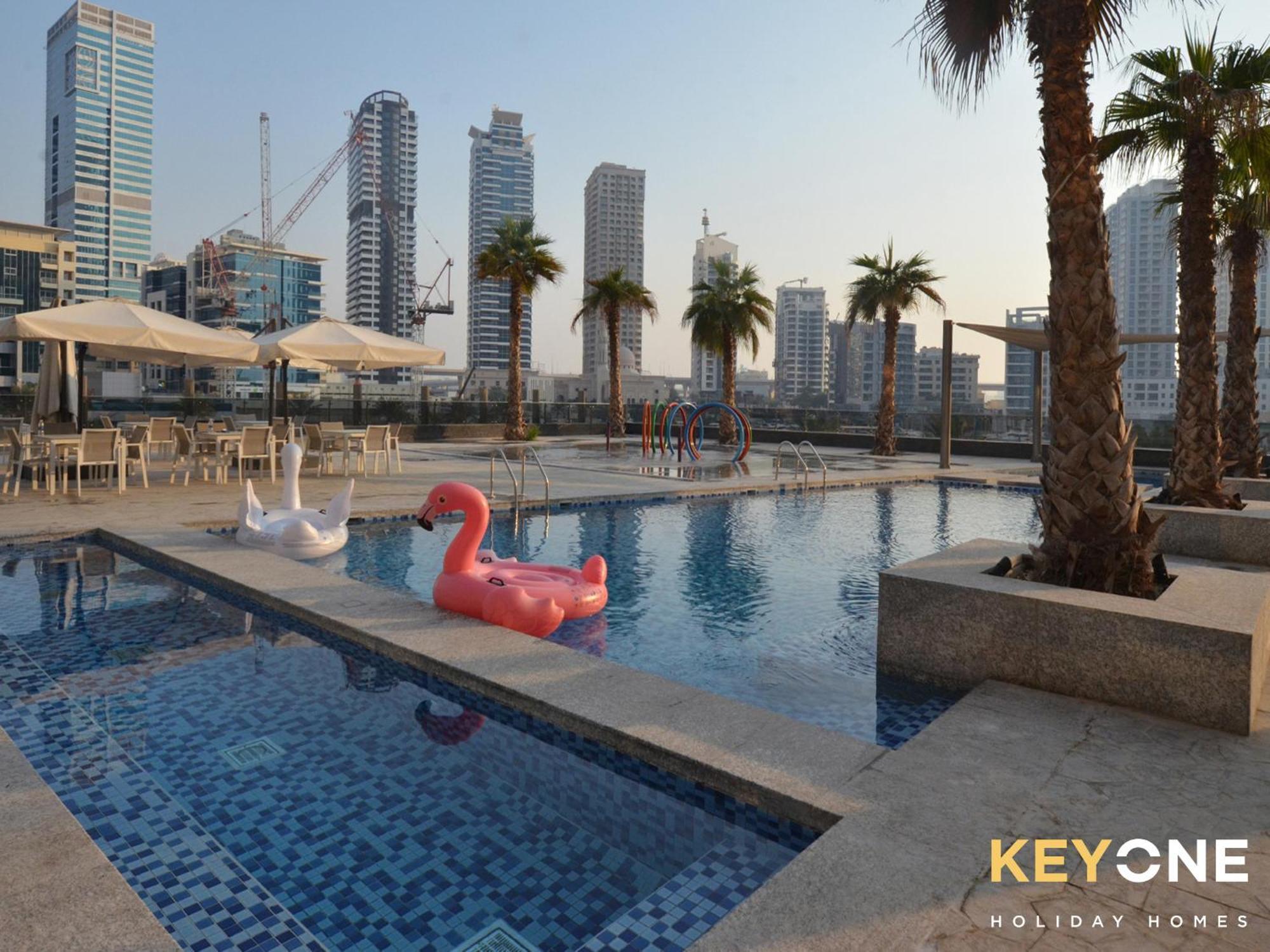 Sophisticated One Bedroom With Full Marina View ดูไบ ภายนอก รูปภาพ